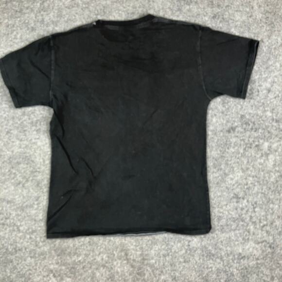 Champion T-Shirt Mens Size M Black Short Sleeve Logo Tee Athletic Casual Cotton - Picture 6 of 7